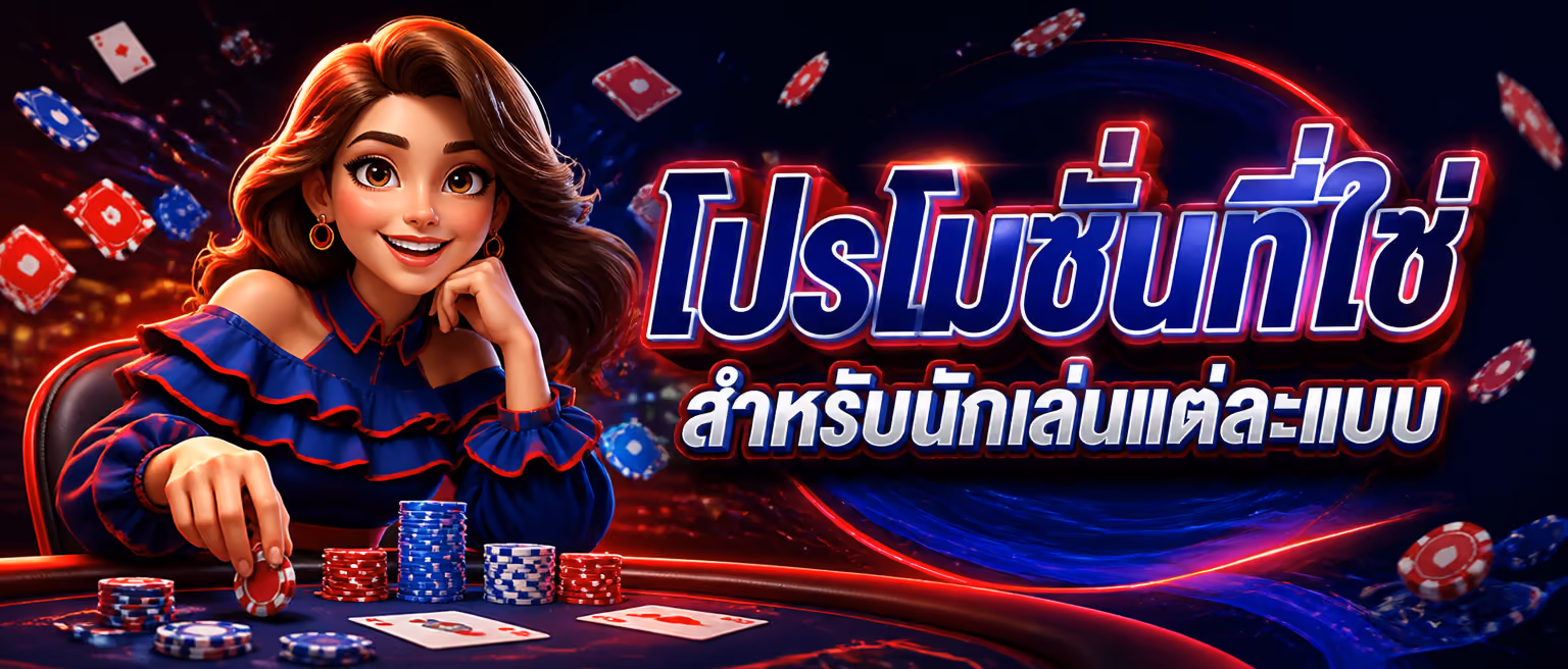 โปรโมชั่นที่ใช่ สำหรับนักเล่นแต่ละแบบ
